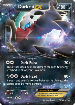 Darkrai EX (74) [XY - BREAKpoint] Holofoil