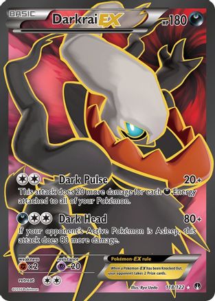 Darkrai EX (Full Art) (118) [XY - BREAKpoint] Holofoil