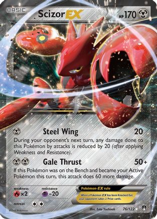 Scizor EX (76) [XY - BREAKpoint] Holofoil