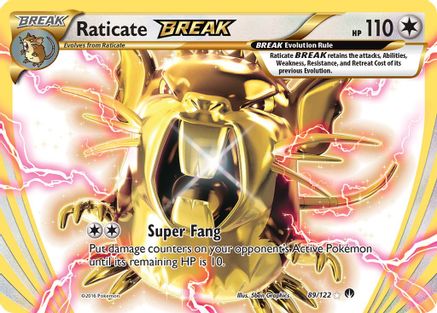 Raticate BREAK (89) [XY - BREAKpoint] Holofoil