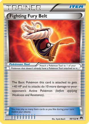 Fighting Fury Belt (99) [XY - BREAKpoint]