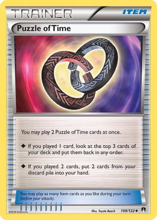 Puzzle of Time (109) [XY - BREAKpoint] Reverse Holofoil