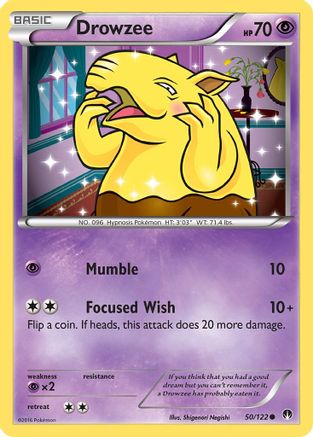 Drowzee (50) [XY - BREAKpoint] Reverse Holofoil