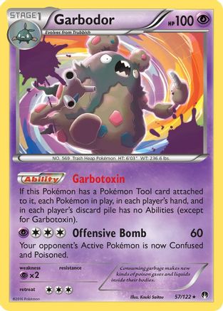 Garbodor (57) [XY - BREAKpoint] Holofoil
