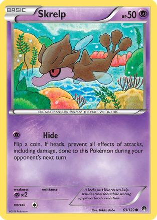 Skrelp (63) [XY - BREAKpoint] Reverse Holofoil