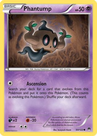 Phantump (64) [XY - BREAKpoint] Reverse Holofoil