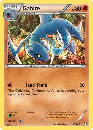 Gabite (69) [XY - BREAKpoint] Reverse Holofoil