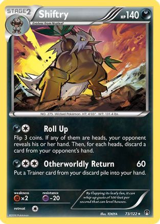 Shiftry (73) [XY - BREAKpoint] Reverse Holofoil