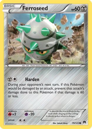 Ferroseed (79) [XY - BREAKpoint]
