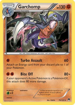 Garchomp (70) [XY - BREAKpoint] Holofoil
