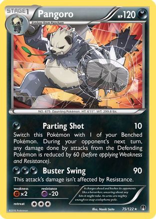 Pangoro (75) [XY - BREAKpoint] Reverse Holofoil