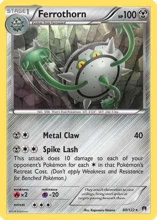 Ferrothorn (80) [XY - BREAKpoint]