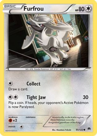 Furfrou (95) [XY - BREAKpoint] Reverse Holofoil