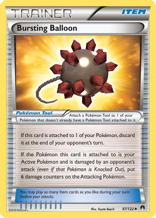 Bursting Balloon (97) [XY - BREAKpoint] Reverse Holofoil