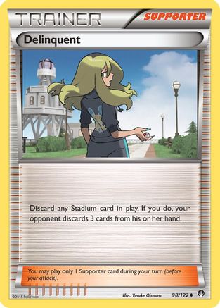 Delinquent (98) [XY - BREAKpoint] Reverse Holofoil