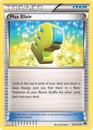 Max Elixir (102) [XY - BREAKpoint] Reverse Holofoil