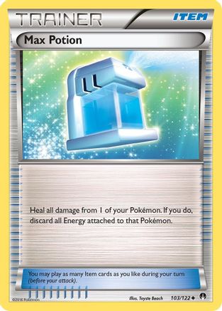 Max Potion (103) [XY - BREAKpoint] Reverse Holofoil