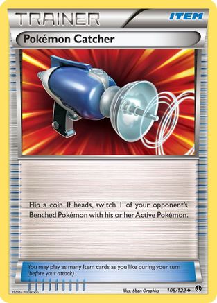 Pokemon Catcher (105) [XY - BREAKpoint] Reverse Holofoil