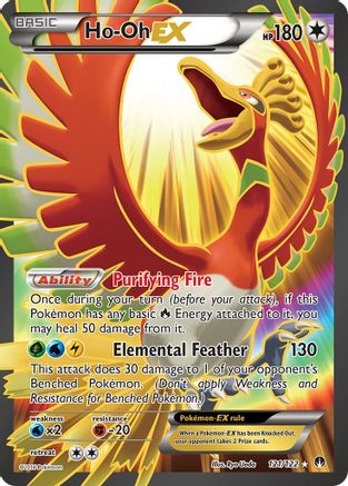 Ho-Oh EX (Full Art) (121) [XY - BREAKpoint] Holofoil