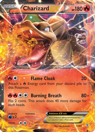 Charizard EX (11) [Generations] Holofoil