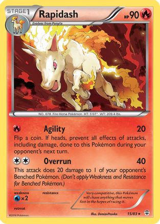 Rapidash (15) [Generations]