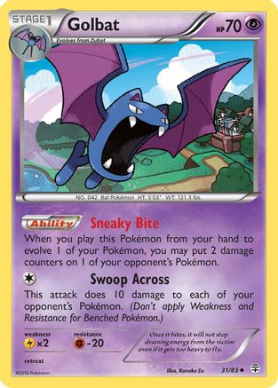 Golbat (31) [Generations] Reverse Holofoil