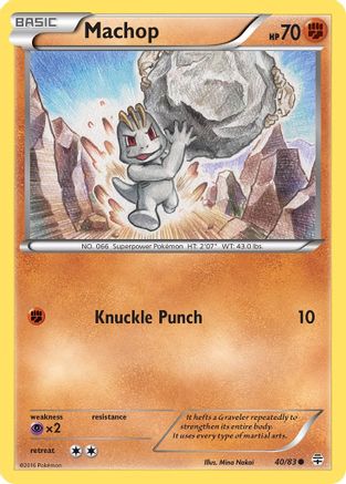 Machop (40) [Generations] Reverse Holofoil