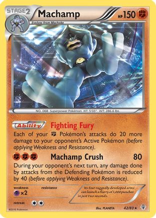 Machamp (42) [Generations] Reverse Holofoil