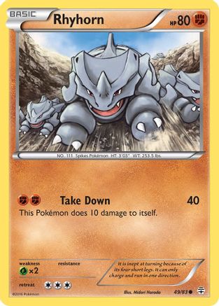 Rhyhorn (49) [Generations]