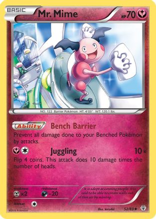 Mr. Mime (52) [Generations]