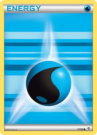 Water Energy (77) [Generations] Reverse Holofoil