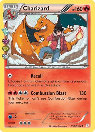 Charizard (RC5) [Generations: Radiant Collection] Holofoil