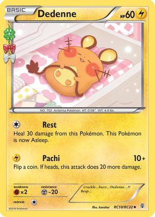 Dedenne (RC10) [Generations: Radiant Collection] Holofoil