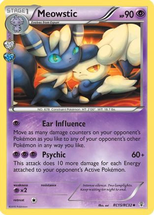 Meowstic (RC15) [Generations: Radiant Collection] Holofoil