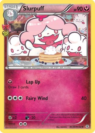 Slurpuff (RC20) [Generations: Radiant Collection] Holofoil