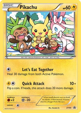 Pikachu (XY95) [XY Promos] Holofoil