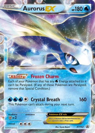 Aurorus EX - XY102 (XY102) [XY Promos] Holofoil