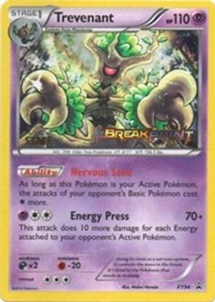 Trevenant - XY94 (Prerelease) [Staff] (XY94) [XY Promos] Holofoil