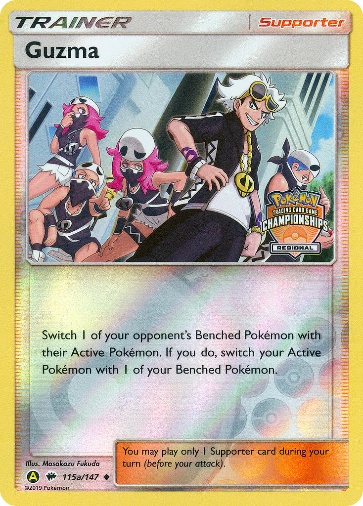 Guzma (115a) [Burning Shadows] Reverse Holofoil