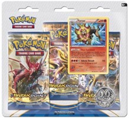 Pokemon BREAKpoint 3 Pack Blister [Pyroar]