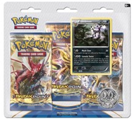 Pokemon BREAKpoint 3 Pack Blister [Umbreon]