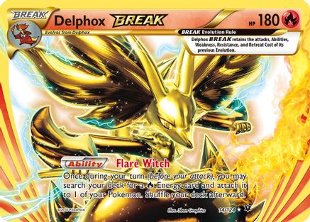 Delphox BREAK (14) [XY - Fates Collide] Holofoil