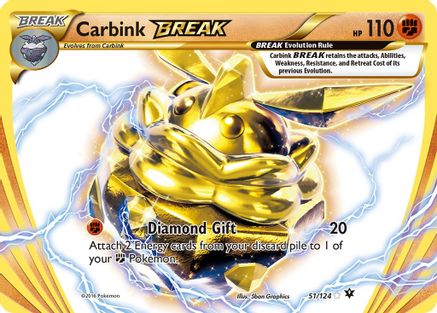 Carbink BREAK (51) [XY - Fates Collide] Holofoil