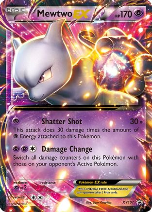 Mewtwo EX - XY107 (XY107) [XY Promos] Holofoil