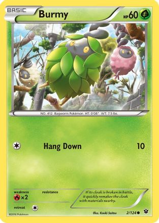 Burmy (2) [XY - Fates Collide]
