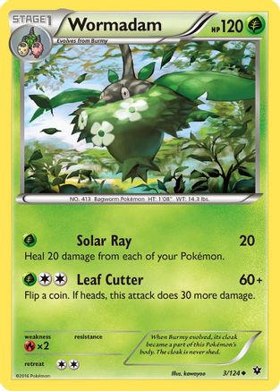 Wormadam (3) (3) [XY - Fates Collide]