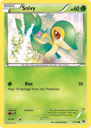 Snivy (5) [XY - Fates Collide]