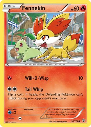 Fennekin (10) (10) [XY - Fates Collide]