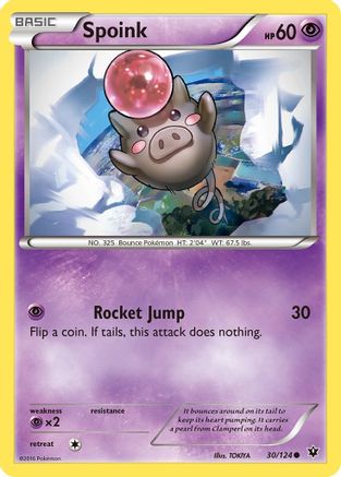 Spoink (30) [XY - Fates Collide]