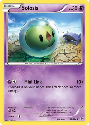 Solosis (33) [XY - Fates Collide] Reverse Holofoil